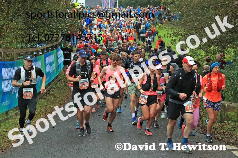The 2024 Kielder Marathon, 2024 Kielder Marathon and Half Marathon.   Photo: David T. Hewitson/Sports for All Pics